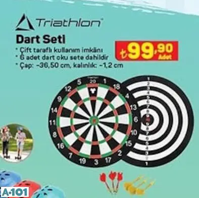 TRİATHLON DART SETİ TRİATHLON DART SETİ